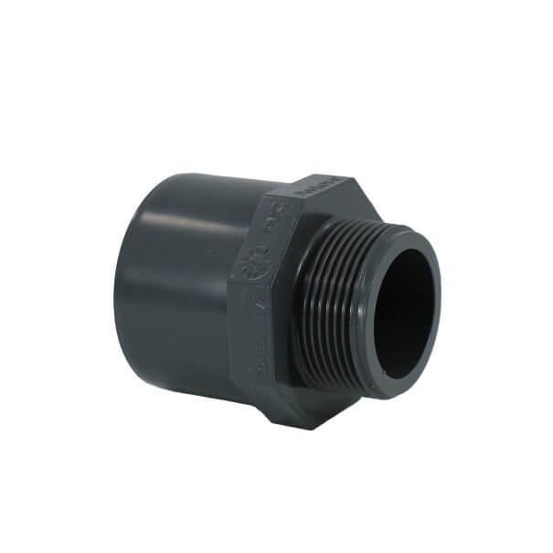 Übergangsmuffennippel 50/63 mm x 1½"