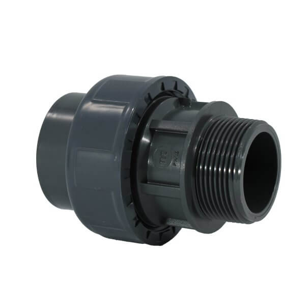 Verschraubung mit Aussengewinde 50 mm x 1½"