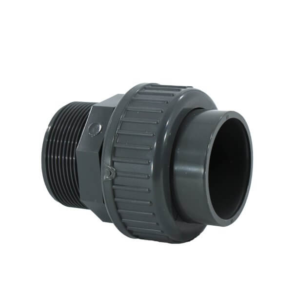 Verschraubung mit Aussengewinde 63 mm x 2“ – Bild 2