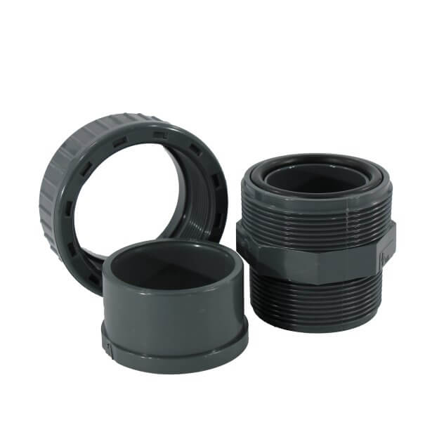 Verschraubung mit Aussengewinde 63 mm x 2“ – Bild 3