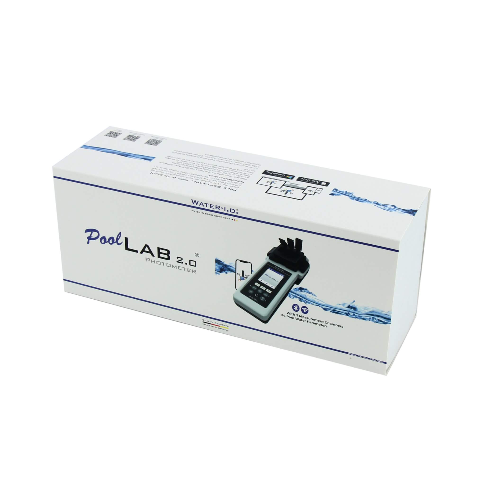 Elektronisches Wassermessgerät PoolLab Photometer zur Poolwasseranalyse