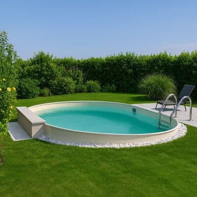 Standwandpool, Ovalbecken