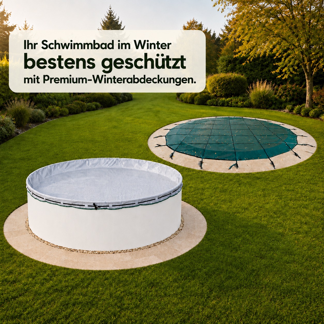 Winterabdeckung , Sicherheitsnetz